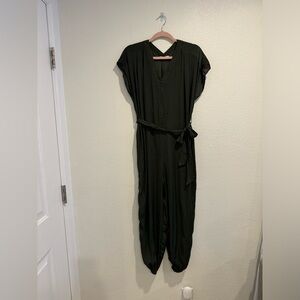 All in Favor - Utility Jumpsuit - Green - Size S